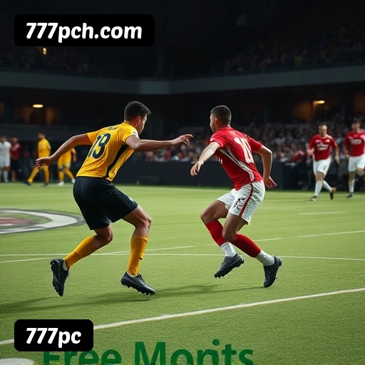 App 777pc para iOS e Android — interface mobile, login biométrico e PIX integrado